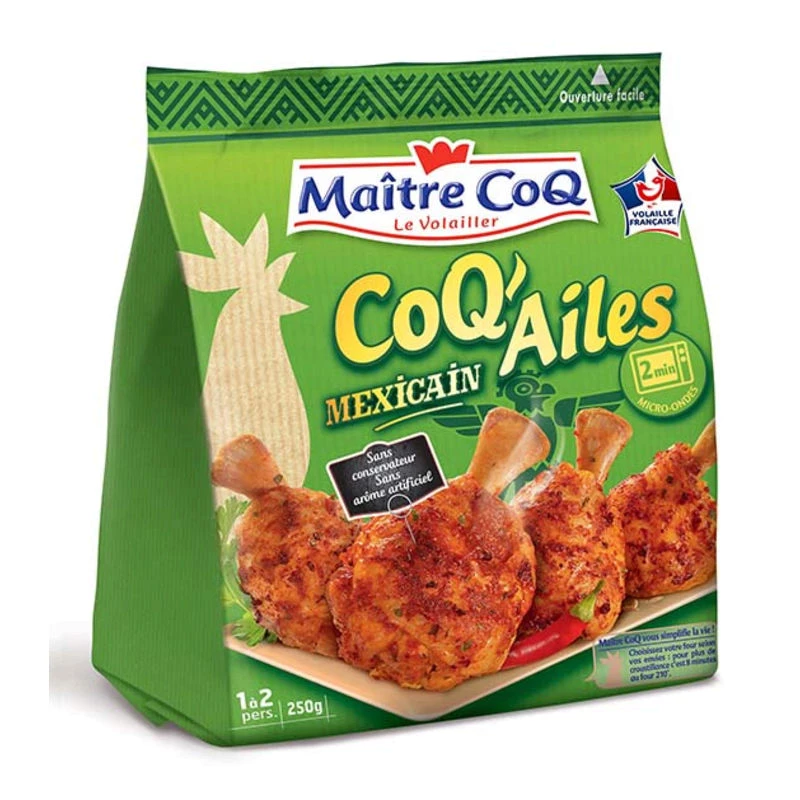 Mexican Rooster Wings 250g M.coq