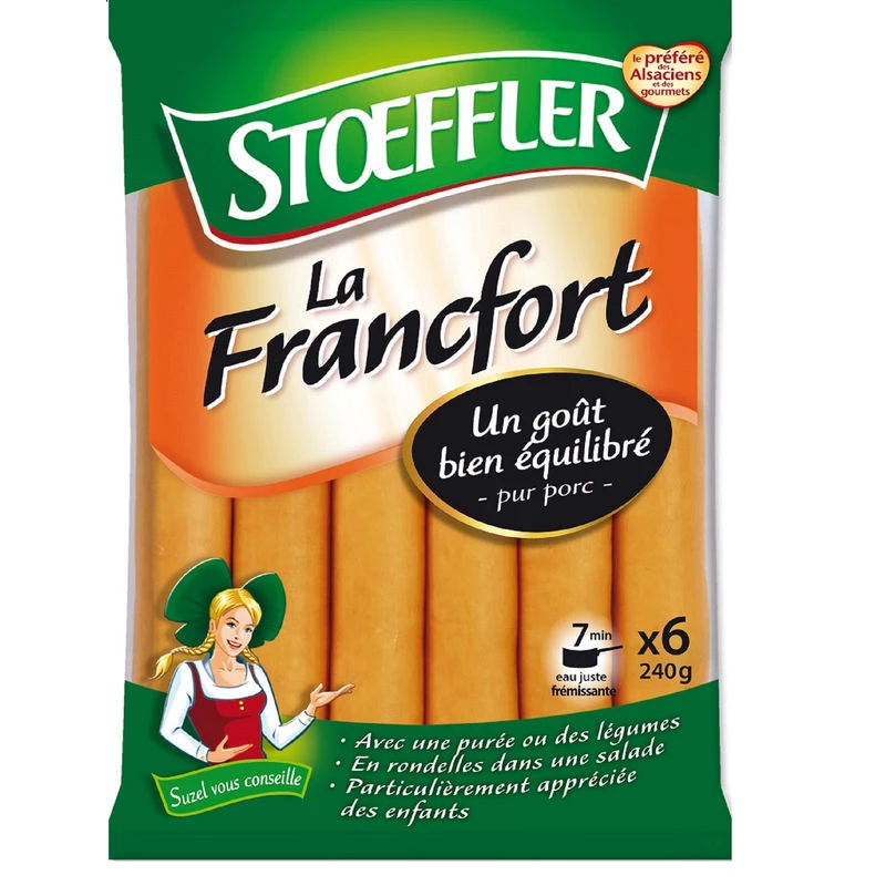 Fráncfort Stoeffler 6x40g