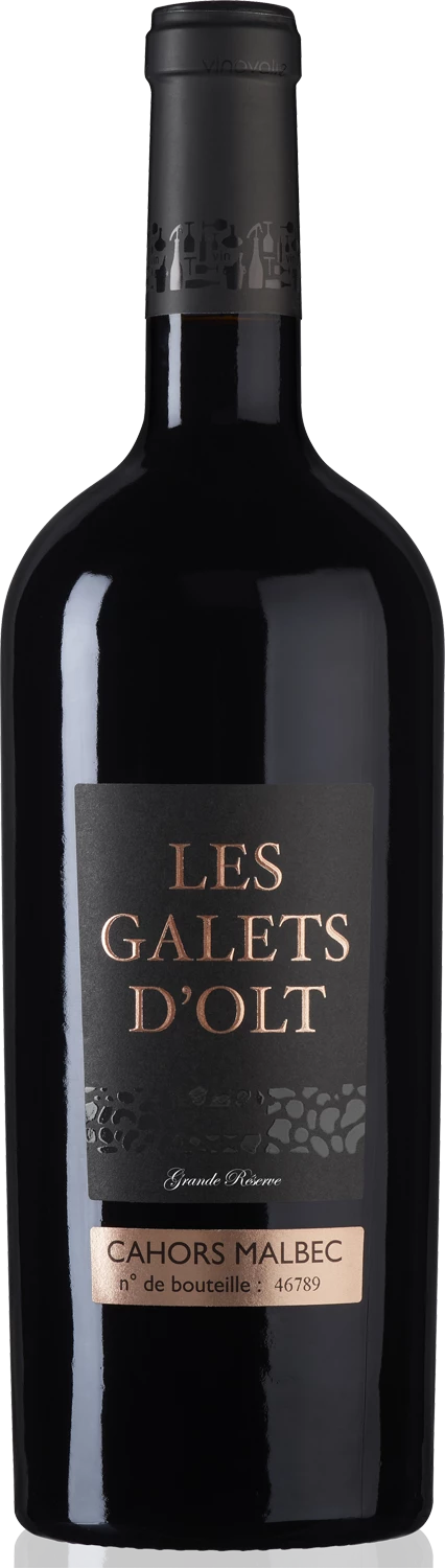 Vin Rouge Cahors Malbec Grande Réserve 12,5% 75cl - LES GALETS D'OLT