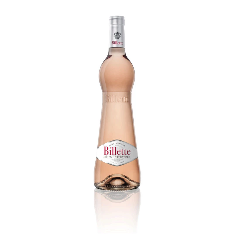 Vin Rosé Côtes de Provence, 75cl - BILLETTE