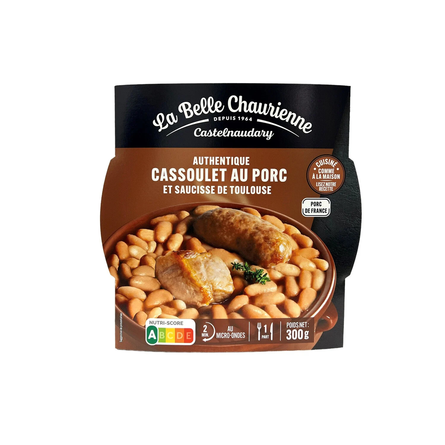 Pork Cassoulet 300g - LA BELLE CHAURIENNE