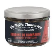 Terrine Country Com Pimenta Espelette 180g - LA BELLE CHAURIENNE