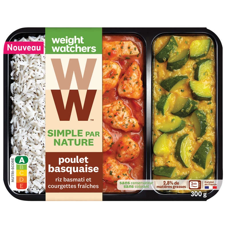 Chicken basquaise rice ready meal 300G - WEIGHT WATCHERS