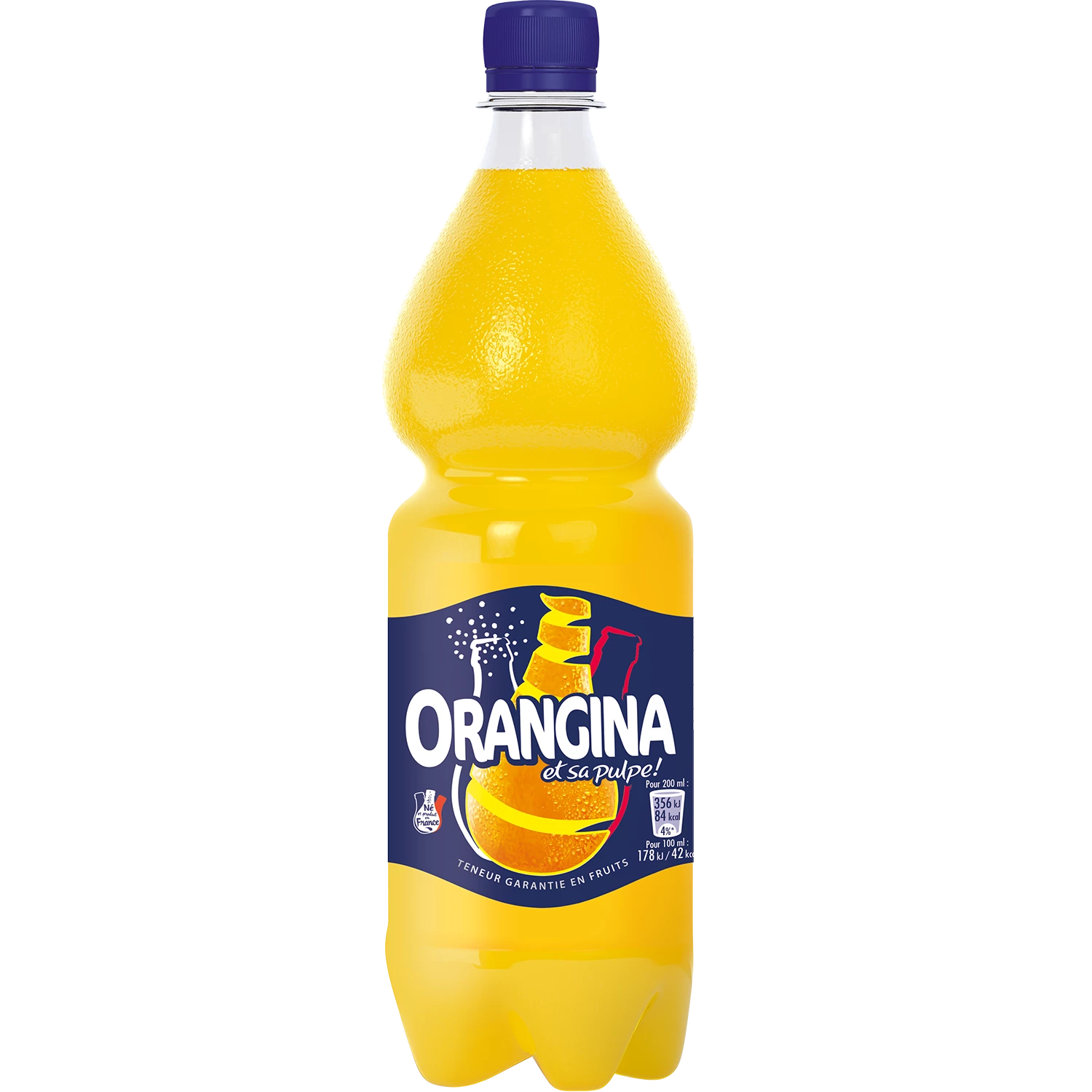 Сода апельсиновая 1л - ORANGINA