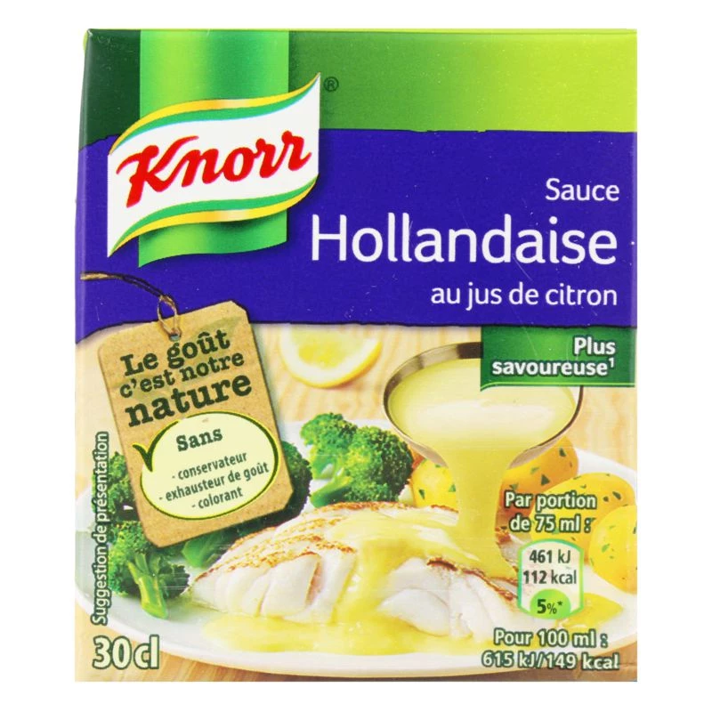 صلصة هولنديز مع عصير الليمون، 2x20 سنتيلتر - KNORR