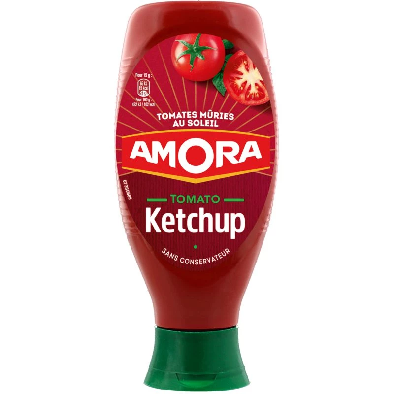 Ketchup, 850 g - AMORA