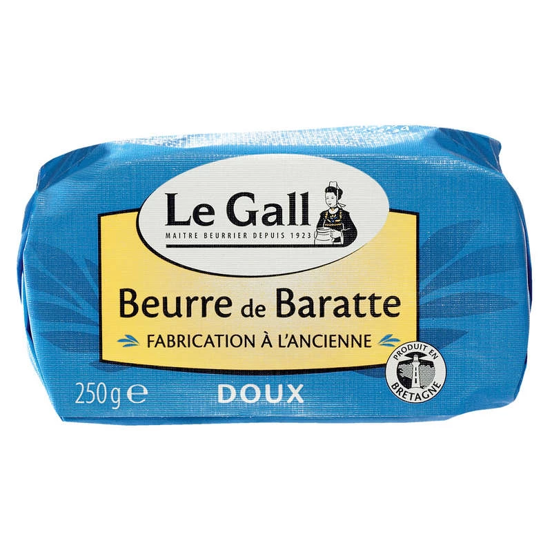 Beurre Doux De Baratte 250g - Le Gall