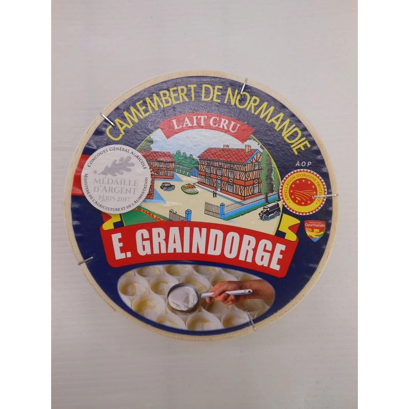 Camembert Au Lait Cru Aop 250g - E. Graindorge