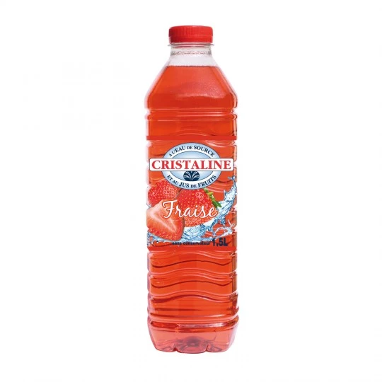 草莓味水1.5L - CRISTALINE