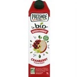 Jus de Fruits aux Cranberry Bio 1l - PRESSADE