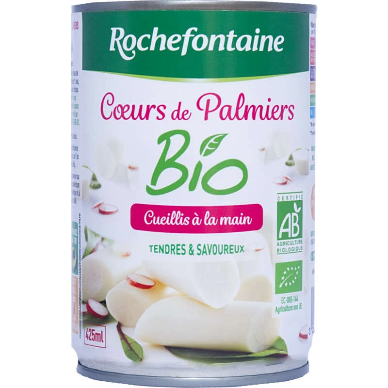 Coeurs Palmier Bte Bio 400g - ROCHEFONTAINE