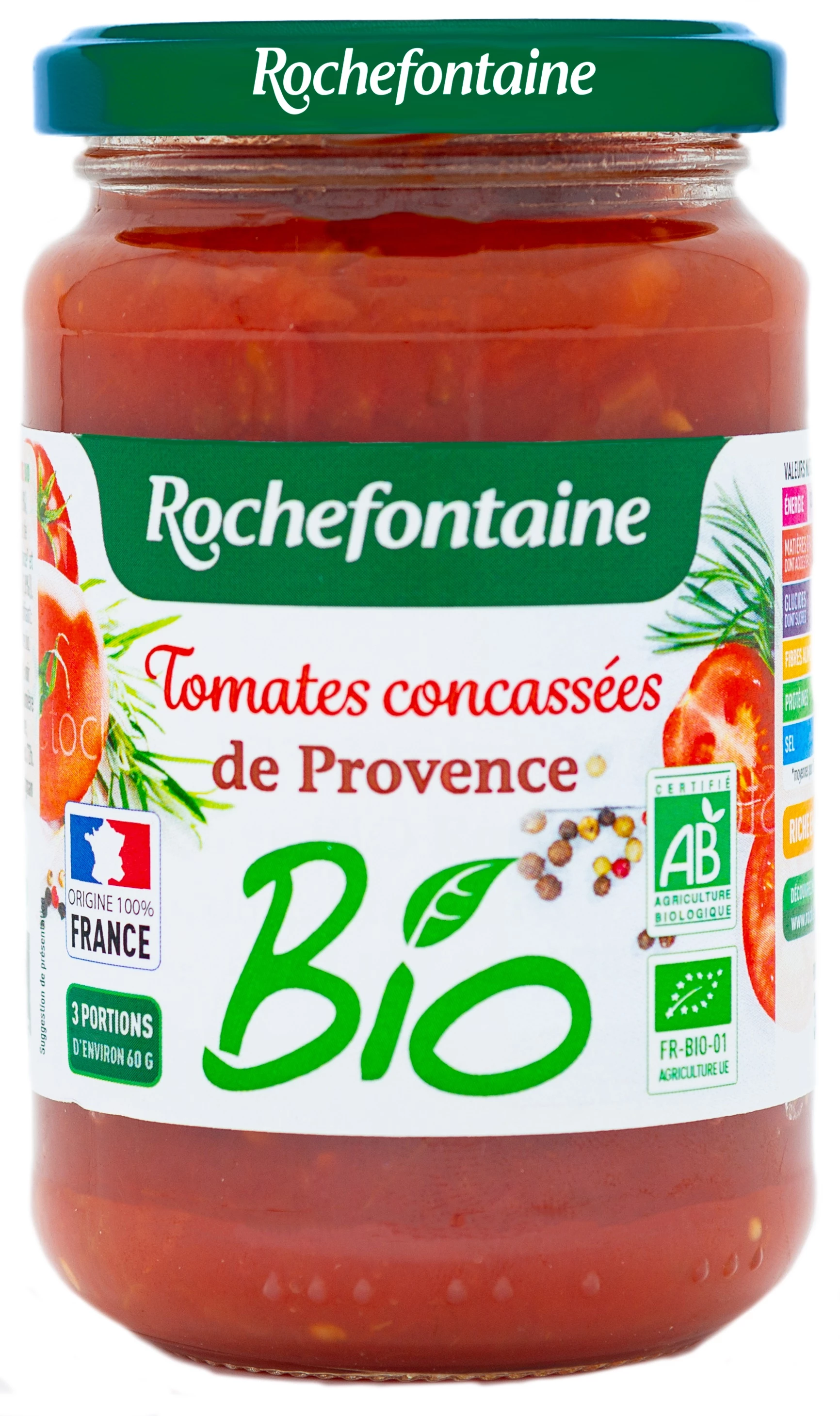 Concassees De Tomates Bio 370g