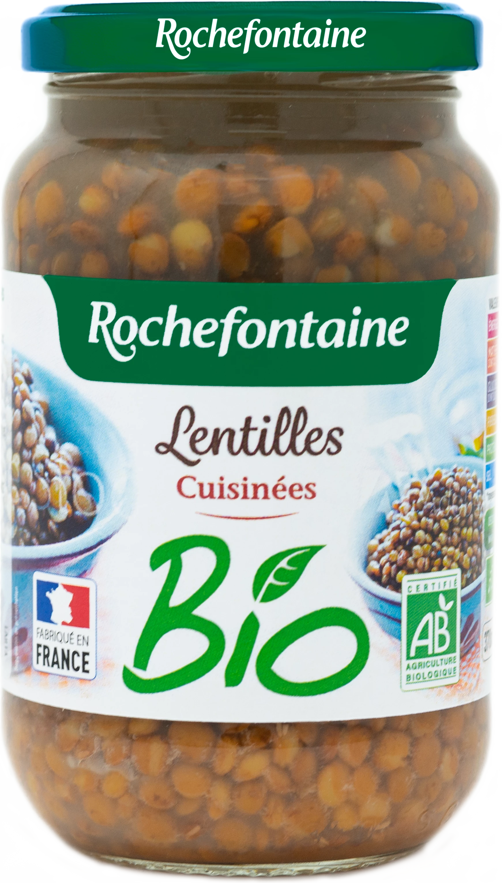 Rf Organic Lentil Boc 360g