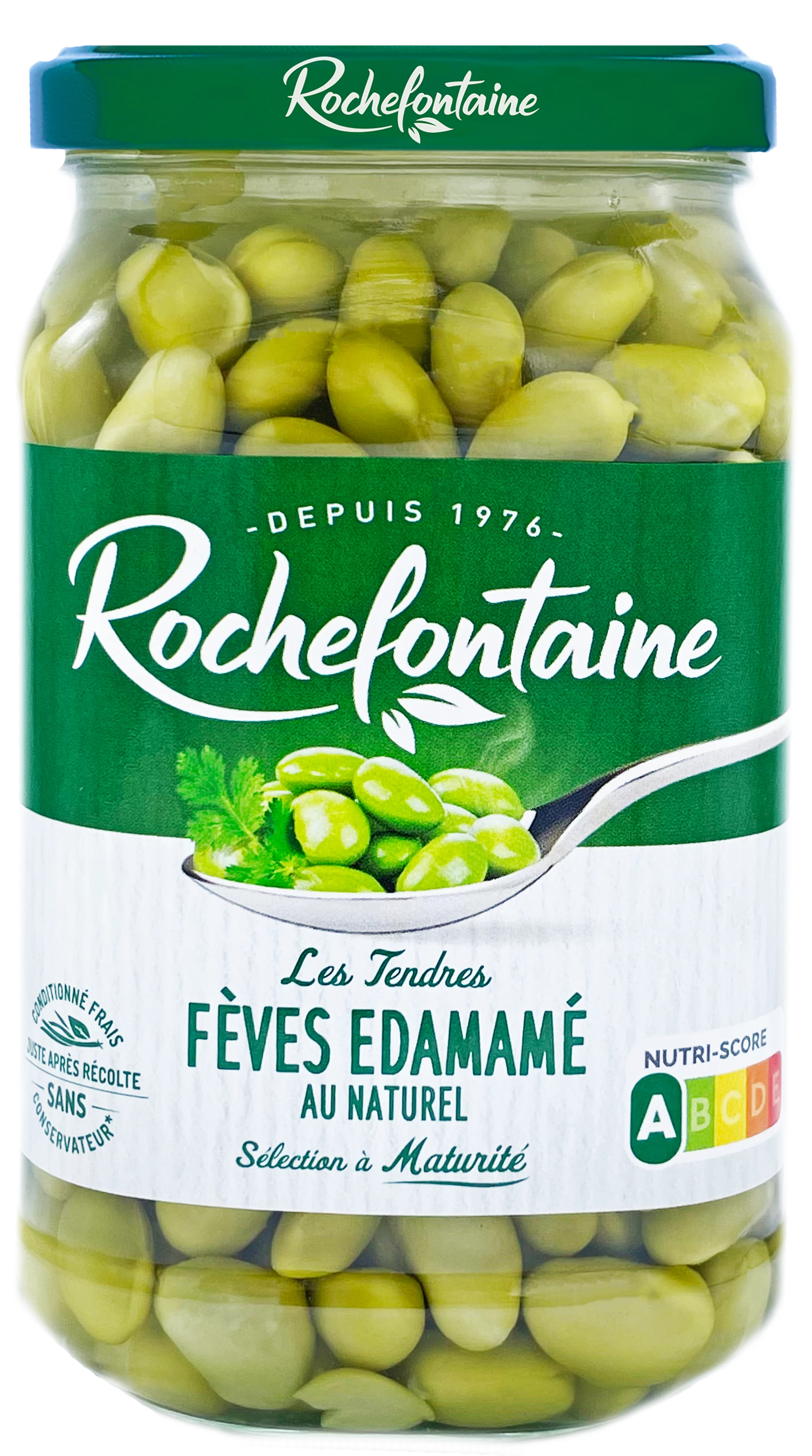 Natural Edamamé Beans, 37cl -ROCHEFONTAINE
