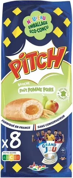 Brioche Pitch Apple Pear Hương vị, x8 300g - PASQUIER