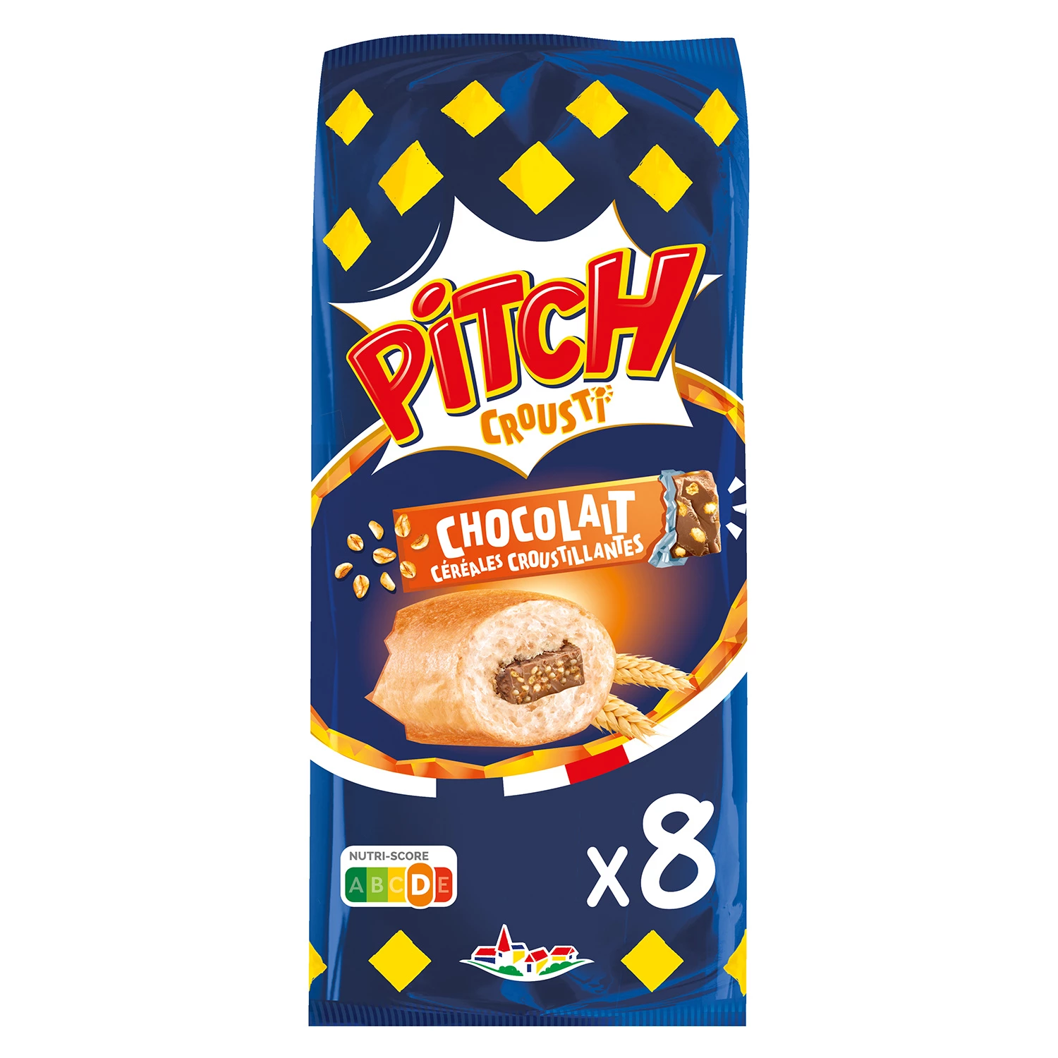 Ngũ cốc giòn sô-cô-la Brioche Pitch X8 300g - BRIOCHE PASQUIER
