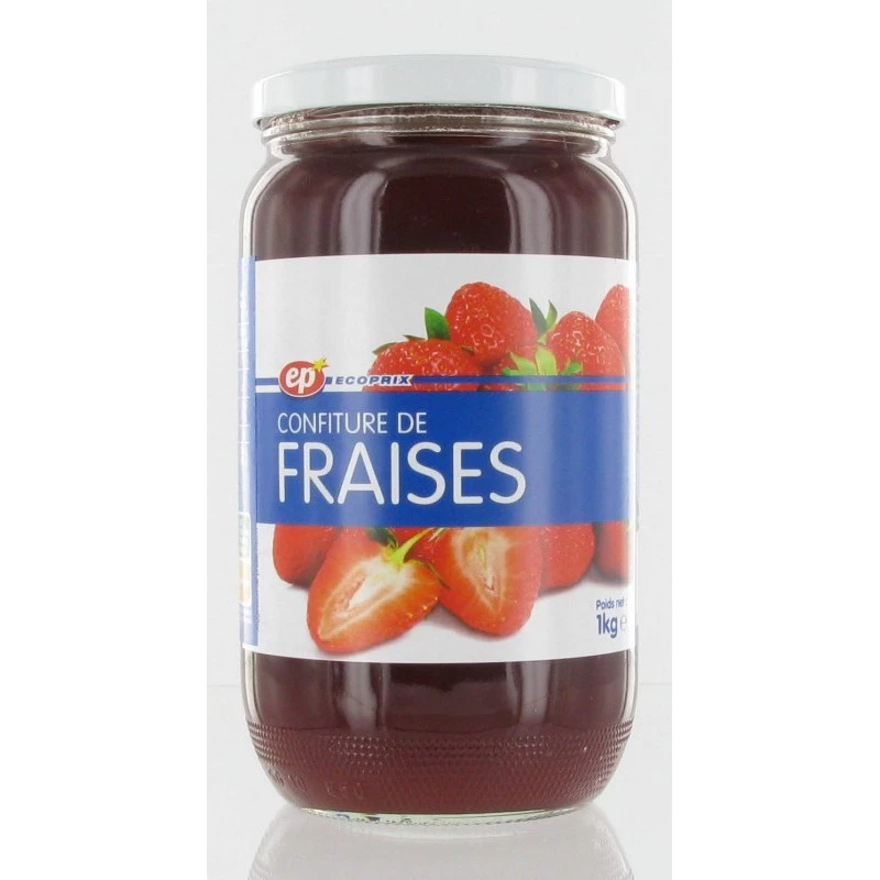 Strawberry Jam 35% 1kg - Ecoprix