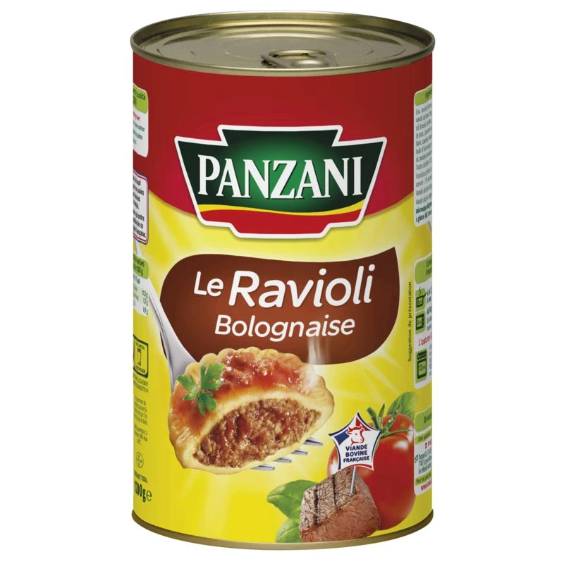 Plat Cuisiné Ravioli Bolognaise 1.20kg - PANZANI