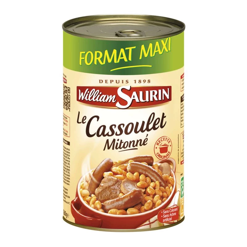 Cassoulet in umido, 1.260 kg - WILLIAM SAURIN
