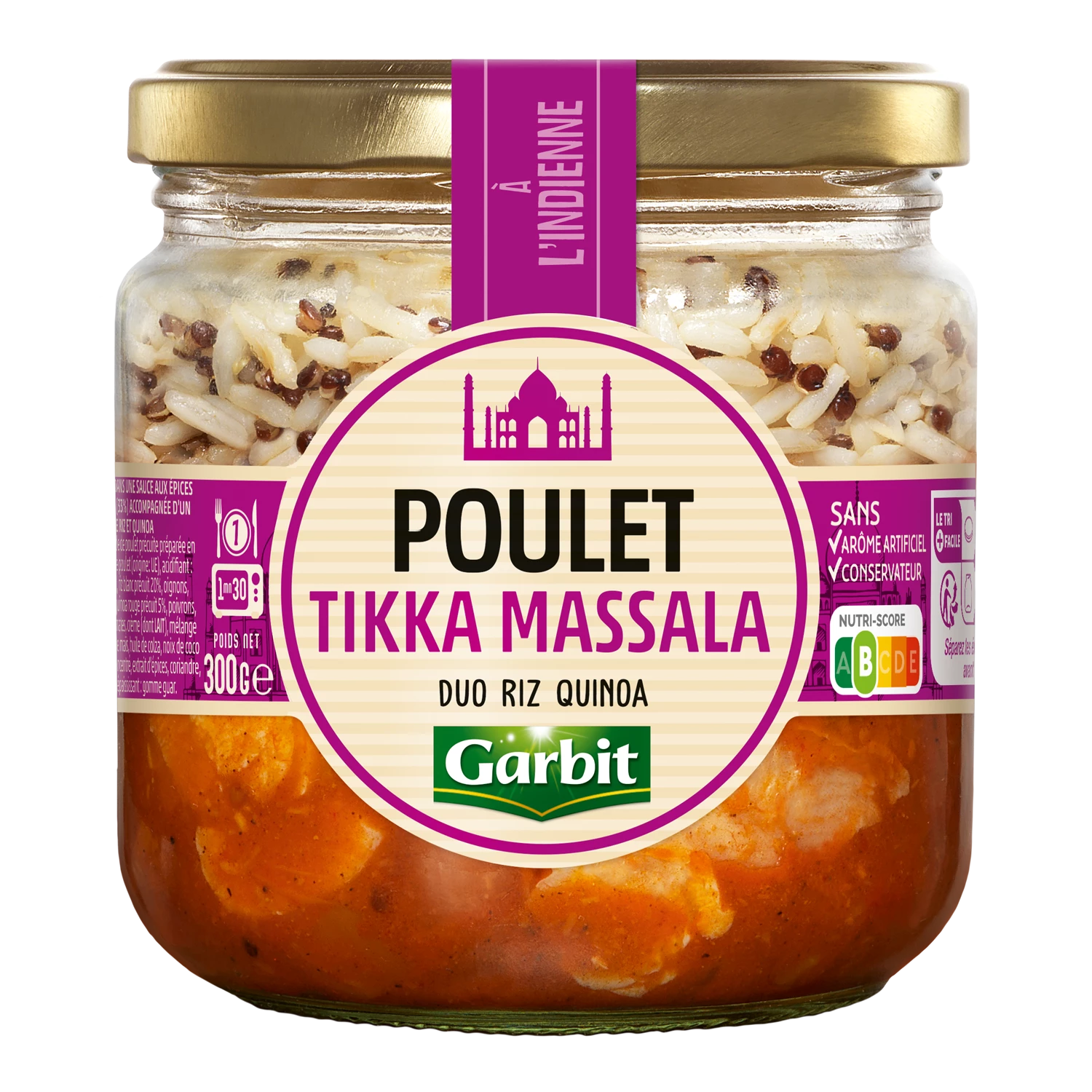 Chicken Tikka Massala Ready Dish, 300g - GARBIT