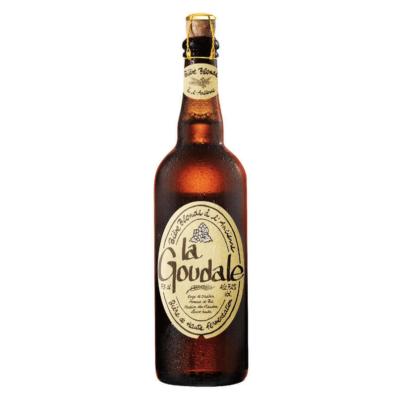 Bia vàng kiểu cũ, 75cl - LA GOUDALE