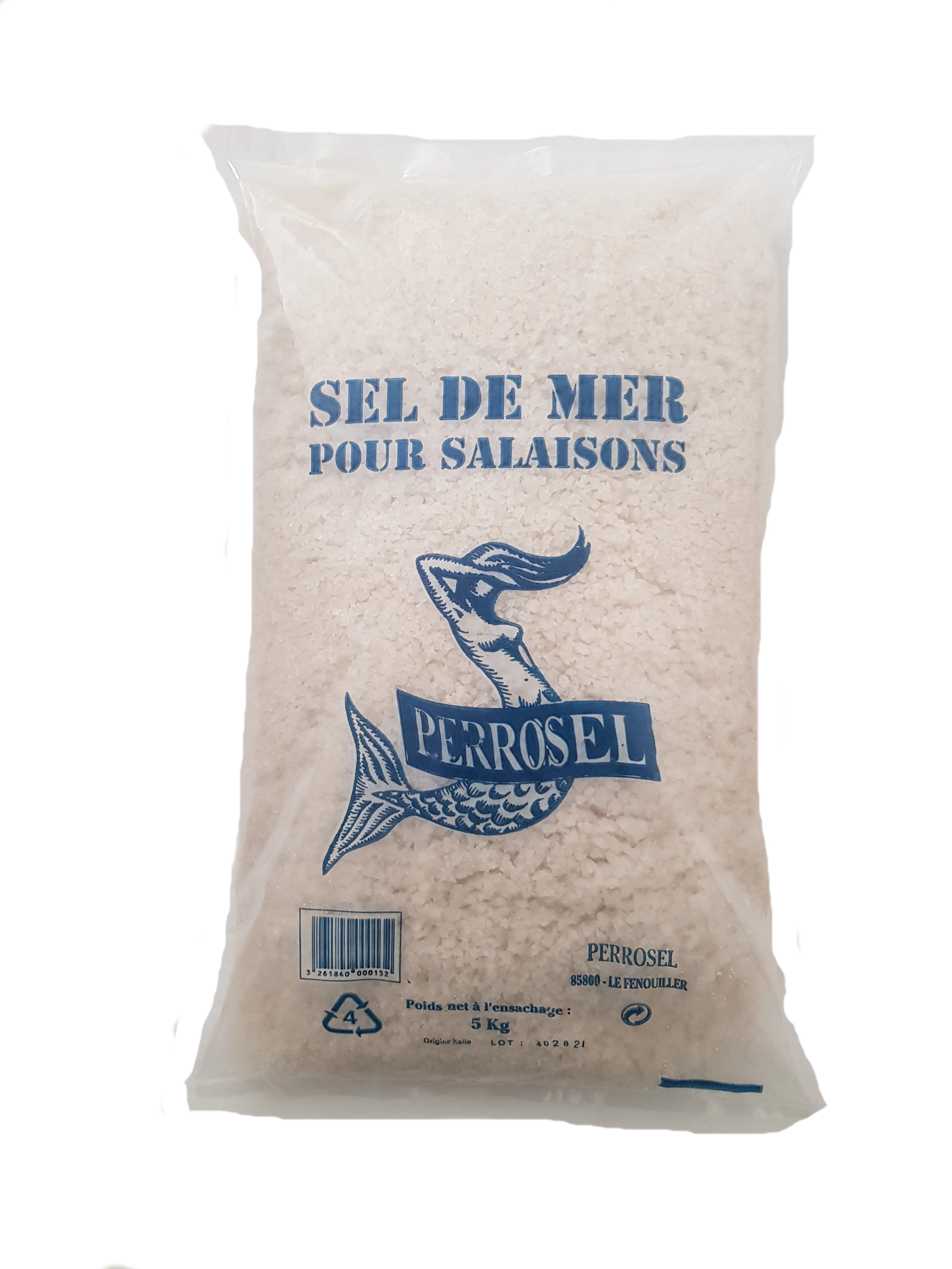 Sea Salt for Curing 5kg bag - PERROSEL