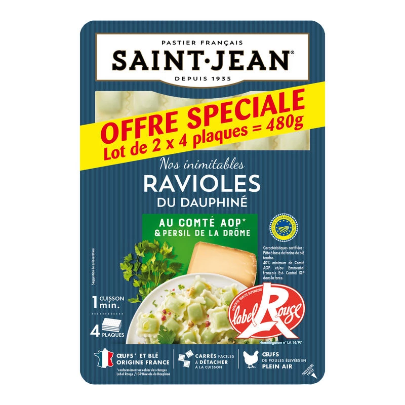 Dauphine ravioli 480g 4sheet