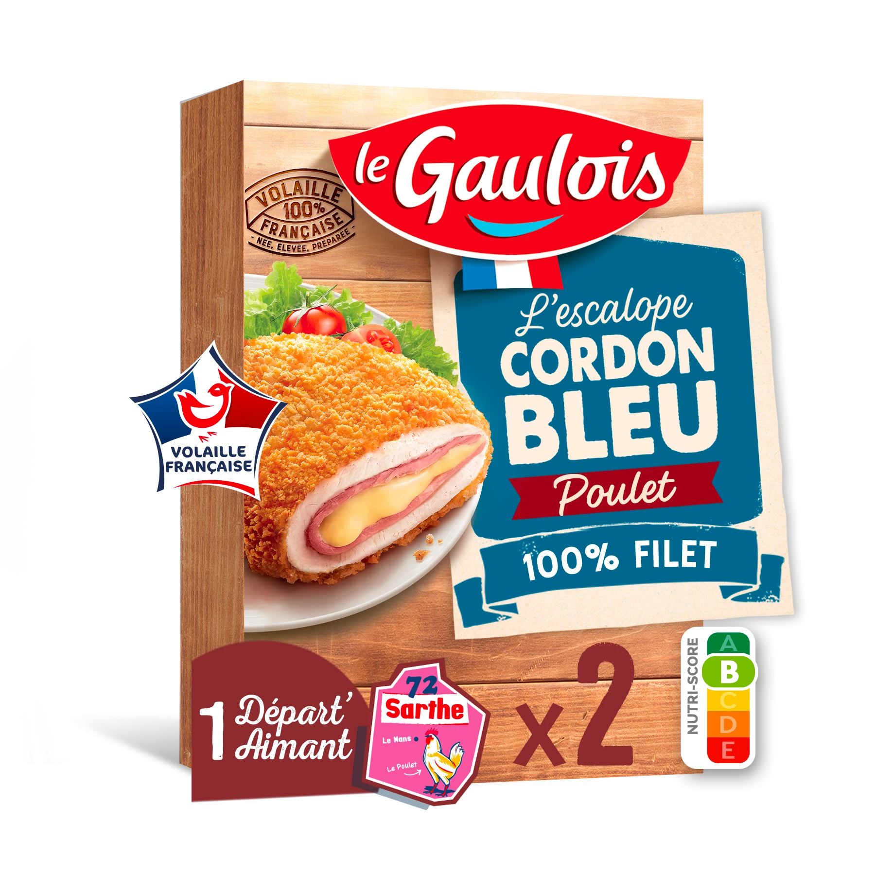 200g Cordon Bleu Poulet Gauloi