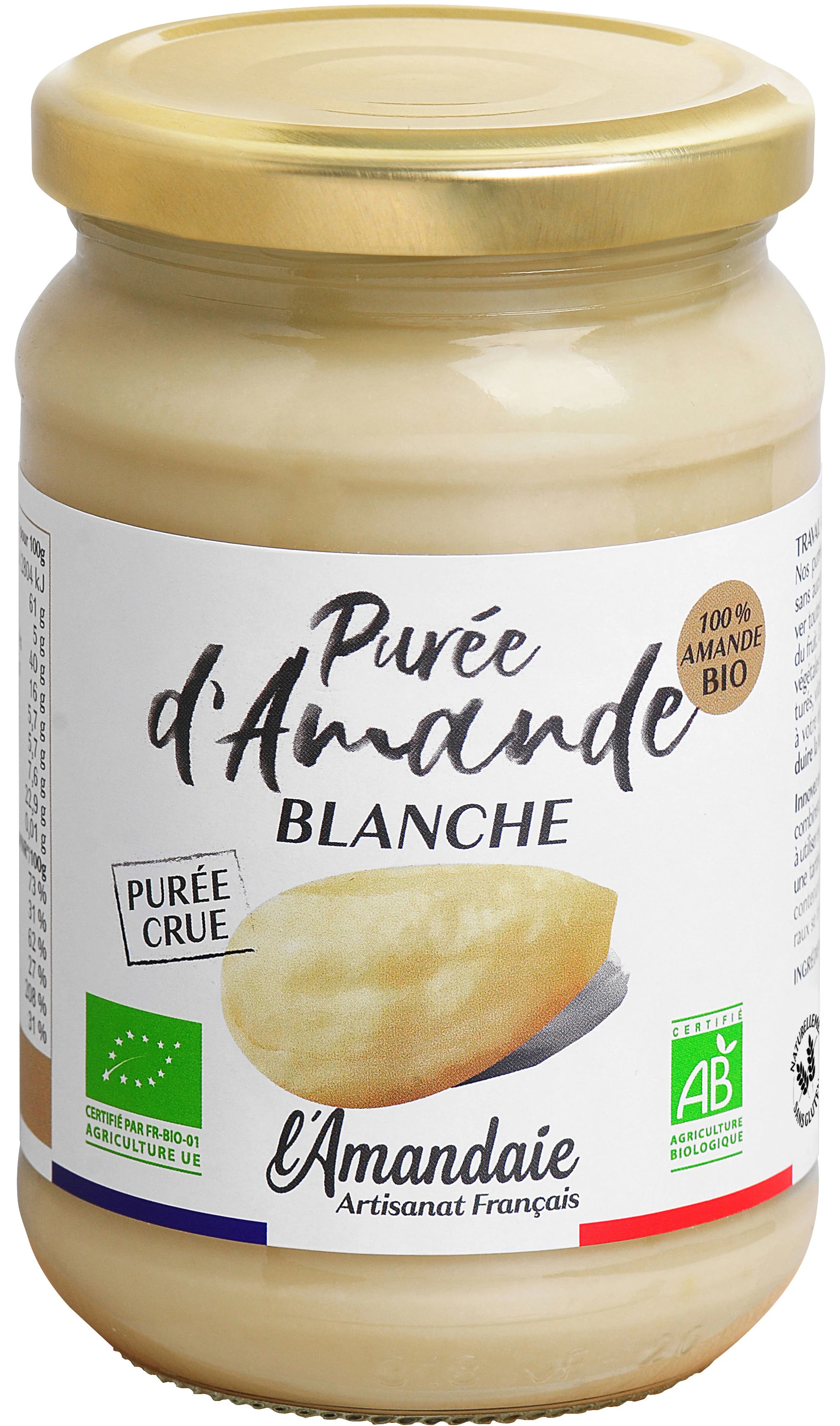 Puree Amande Blanche Bio 300g