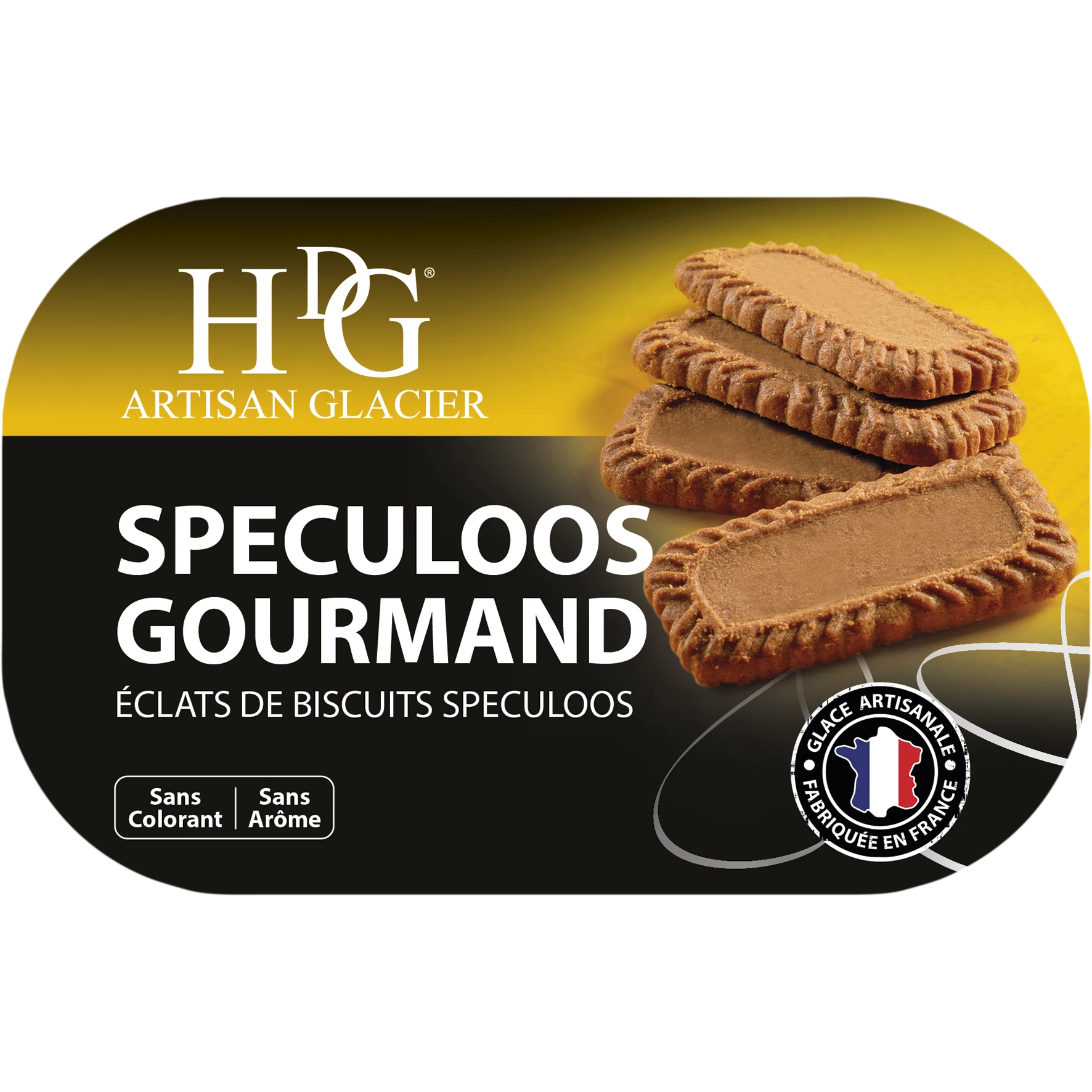 Glace Speculoos 487.5g - Histoires De Glaces