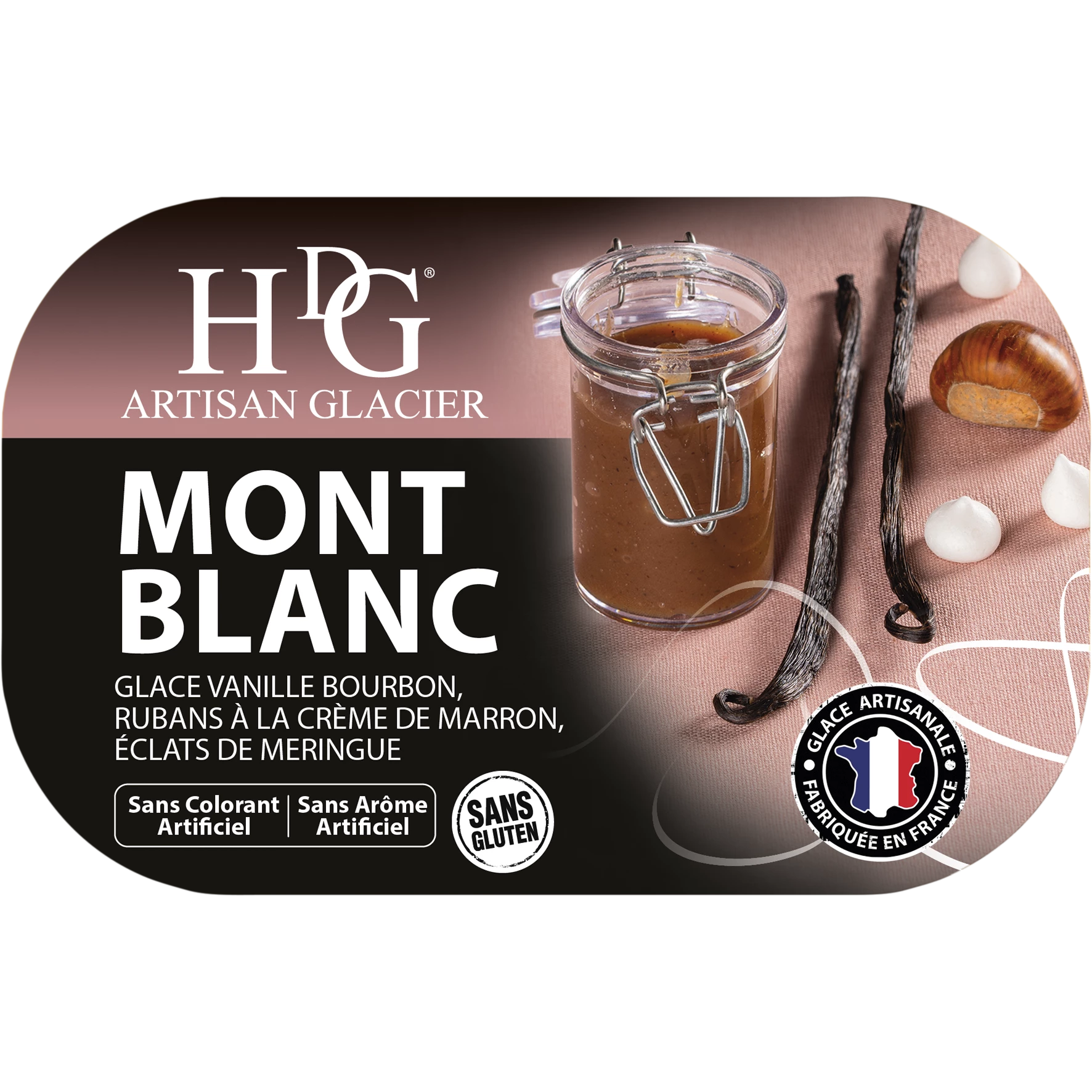 Glace Mont Blanc 487.5g - Histoires De Glaces