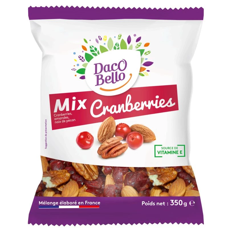 Fruit/Seed Mix, 350g - DACO BELLO