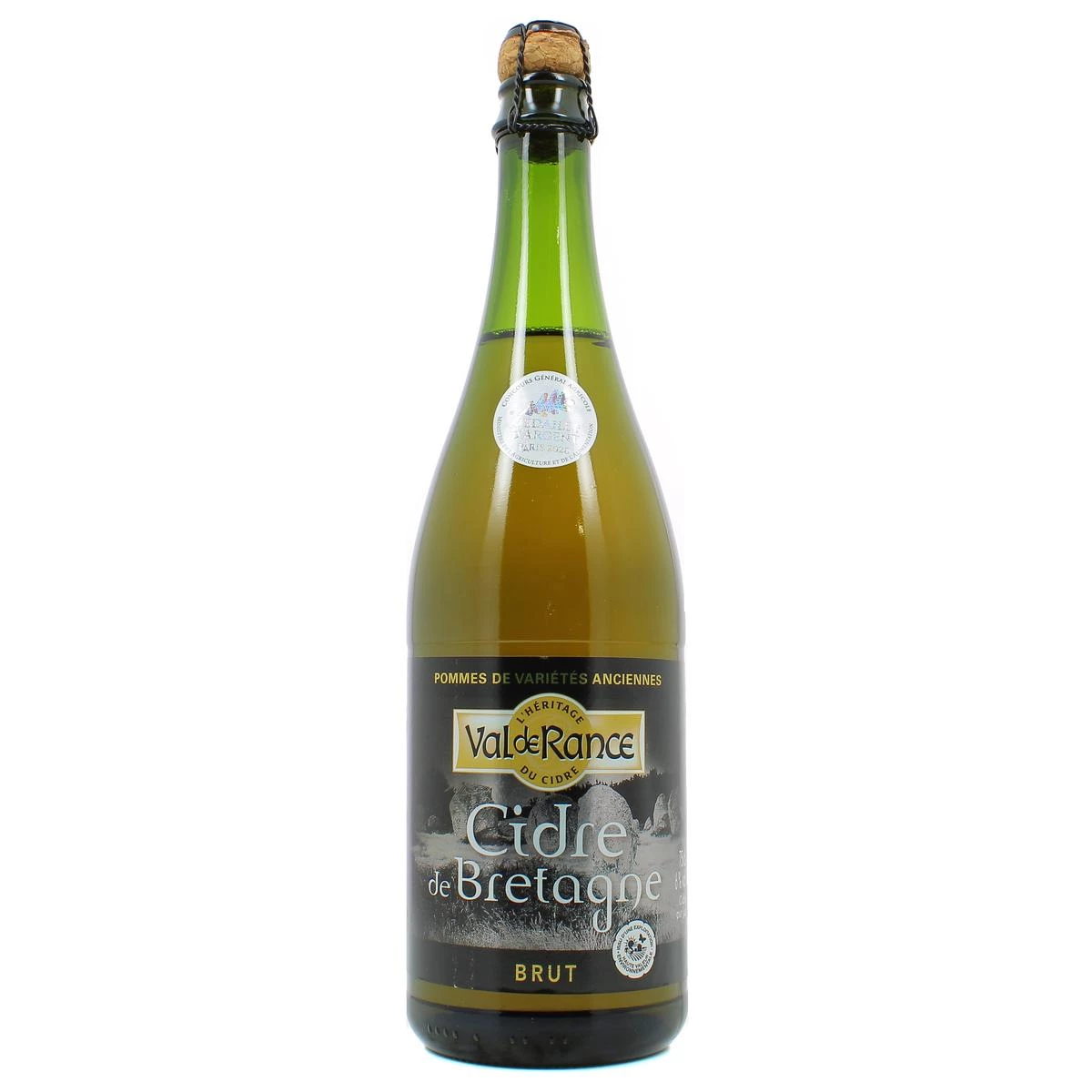 Rauwe cider uit Bretagne 75cl - VAL DE RANCE