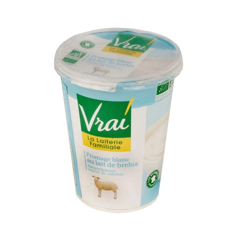 Organic White Sheep Cheese 400g - VRAI