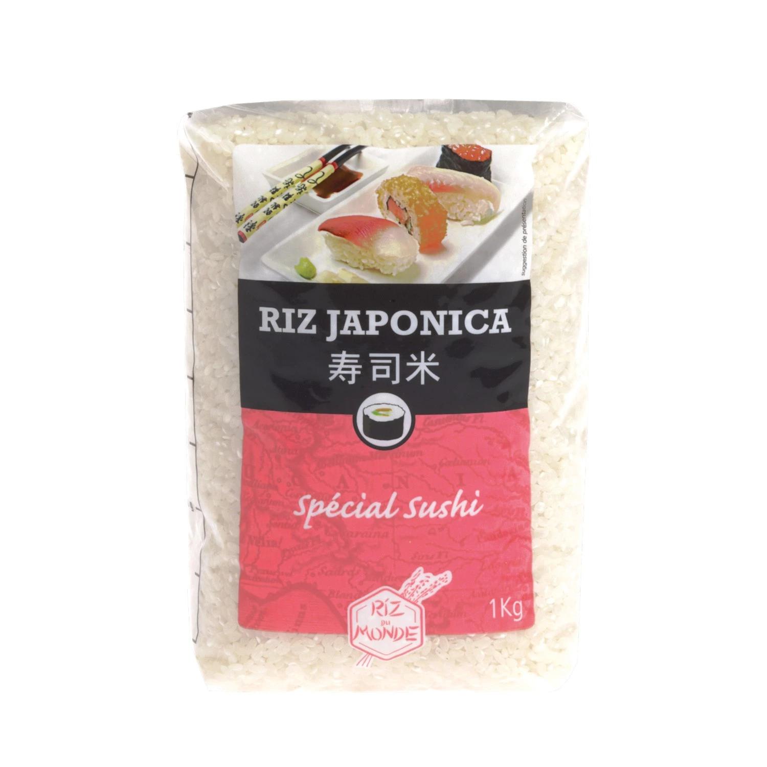Riz Spécial Sushi Japonica 1kg - RIZ DU MONDE