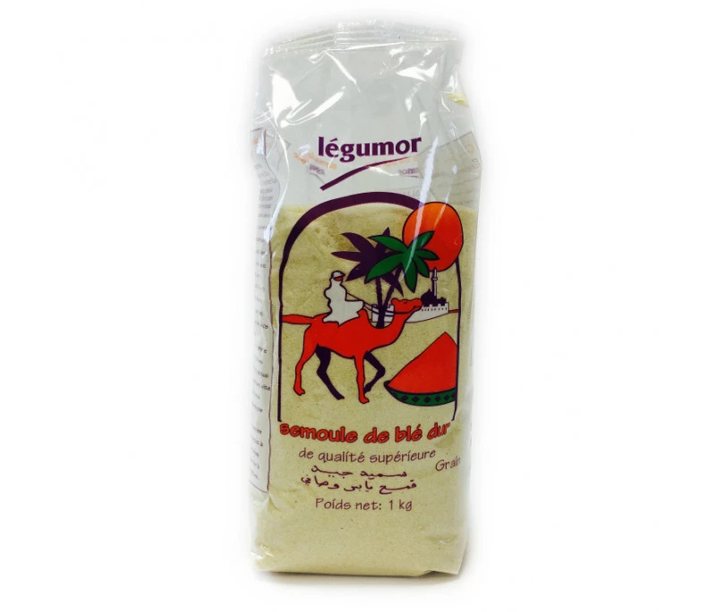 中粒小麦セモリナ1kg - Legumor