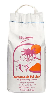 中粒小麦セモリナ5kg - Legumor