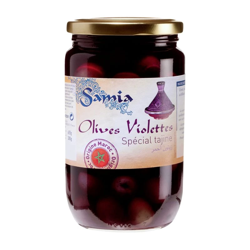Olives Violettes 72cl - SAMIA