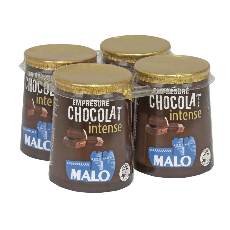 Lab dunkler Schokoladenjoghurt 4x120g - MALO