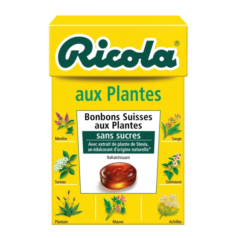 Bonbon suisses aux plantes 50g - RICOLA