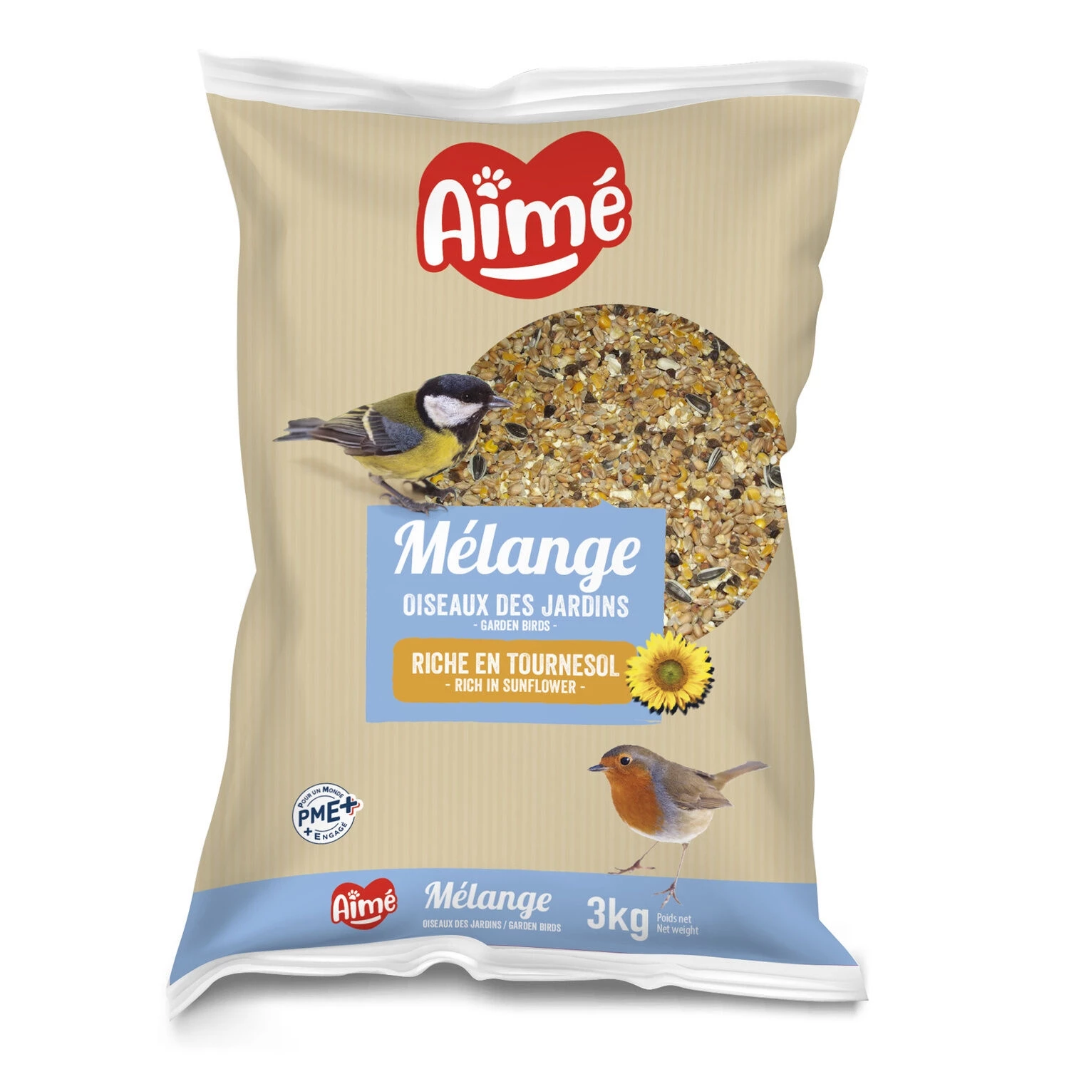 Nature Premium Mix 3 Kg Bird Seeds - AimÉ