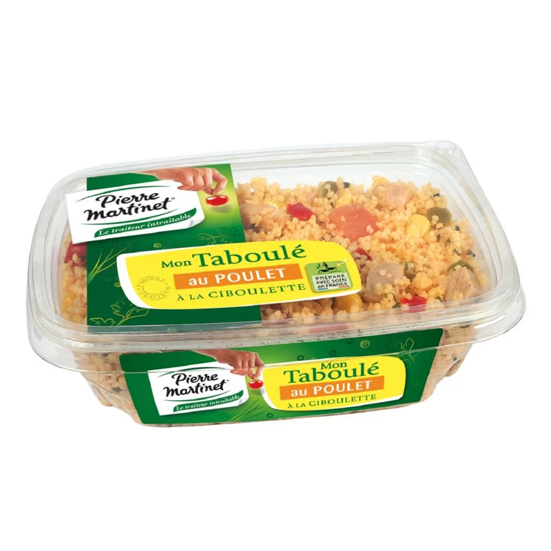 Tabbouleh con pollo 500g - PIERRE MARTINET