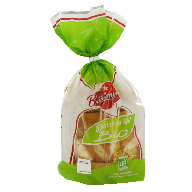 Bánh mì sữa hữu cơ x8 280g - LA BOULANGERIE