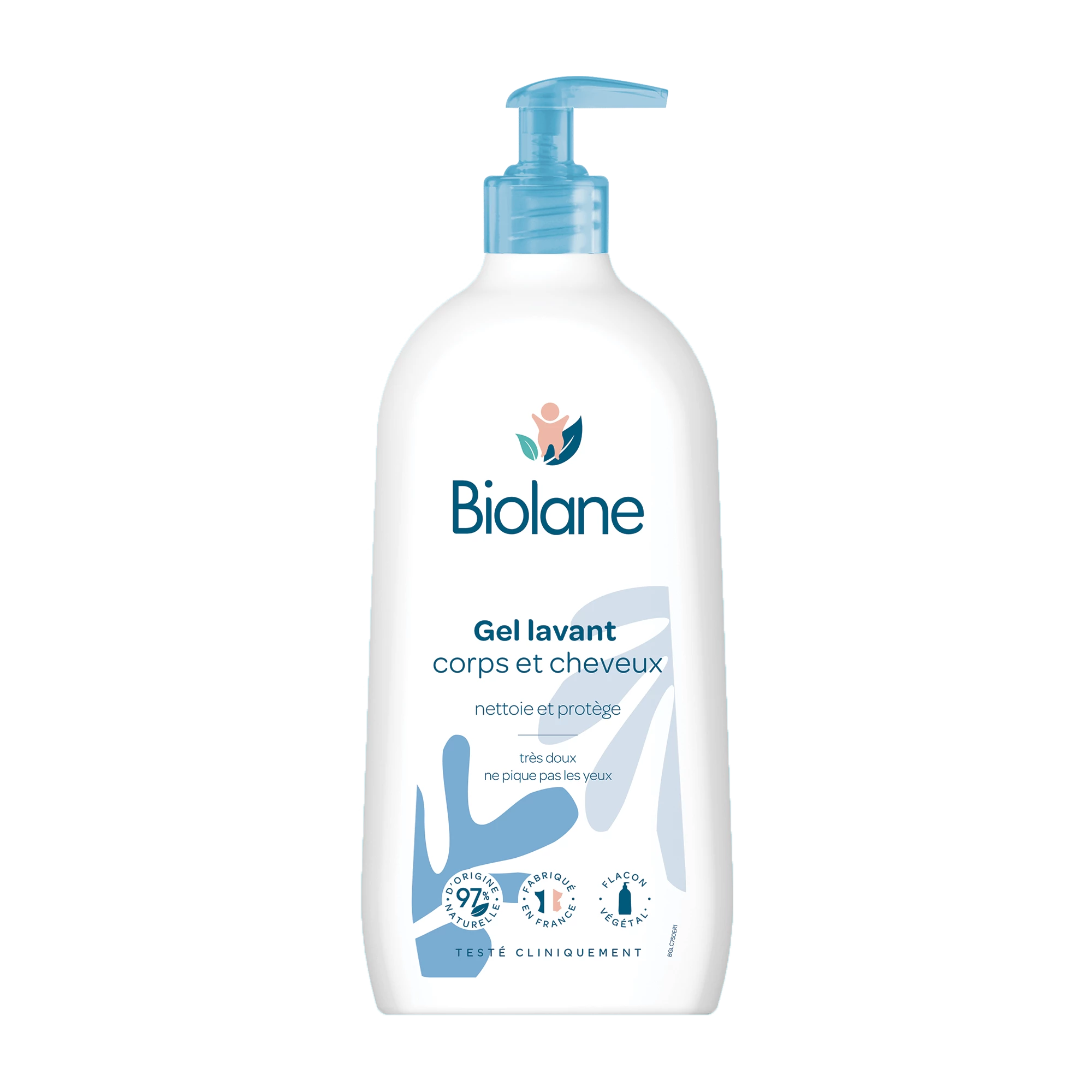 Biolane gel lavant, corps et cheveux 750 ml - Biolane