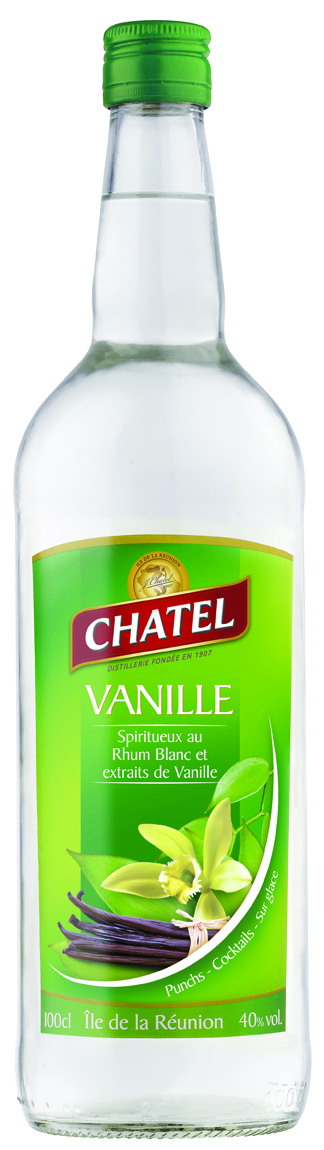 *Vanilla Flavored Rum Spirits 40° (6 X 1 L) - CHATEL