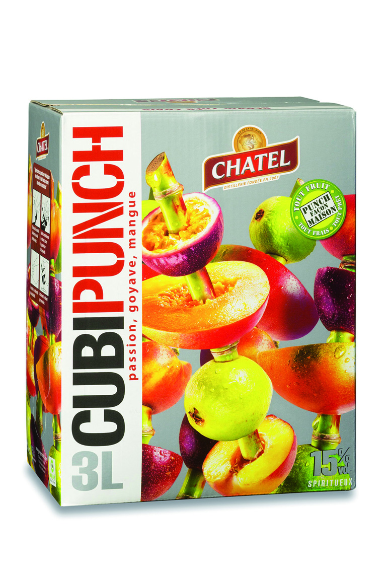 *Punsch Passion Guava Mango 15° (1 X 3 L) - CHATEL