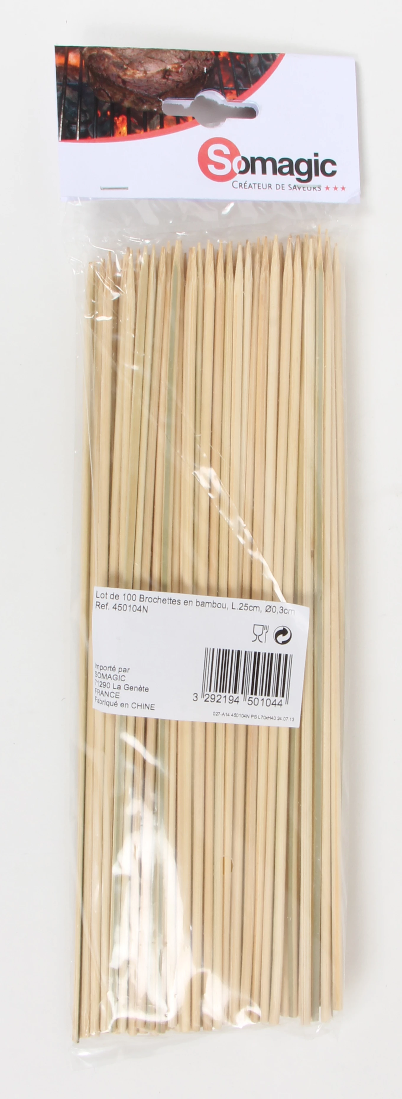 100 Brochettes Bambou
