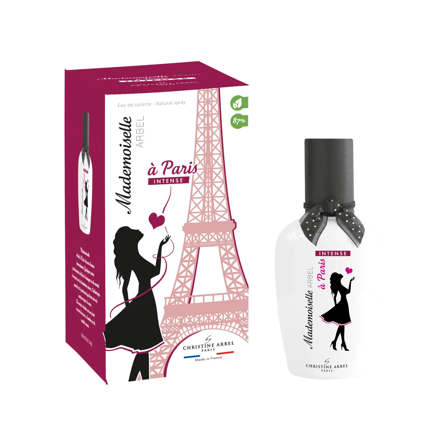 Eau De Toilette Parfum À Paris Intense 100 ml -christine Arbel