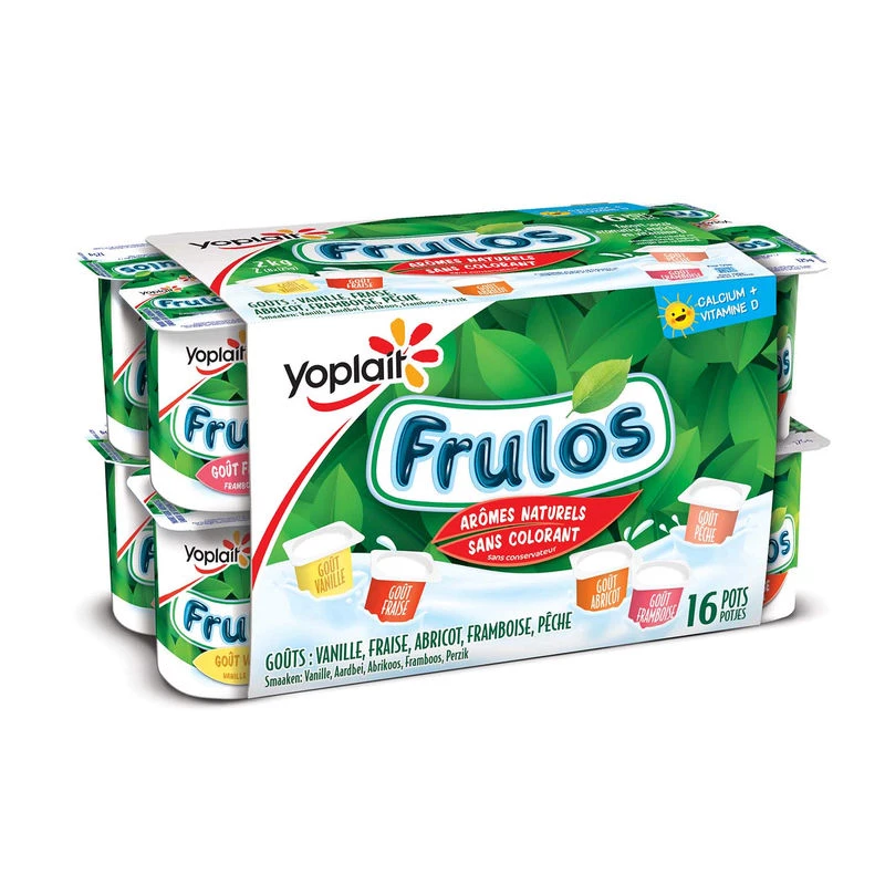 Sữa chua Frulos Panache 16x125g - YOPLAIT