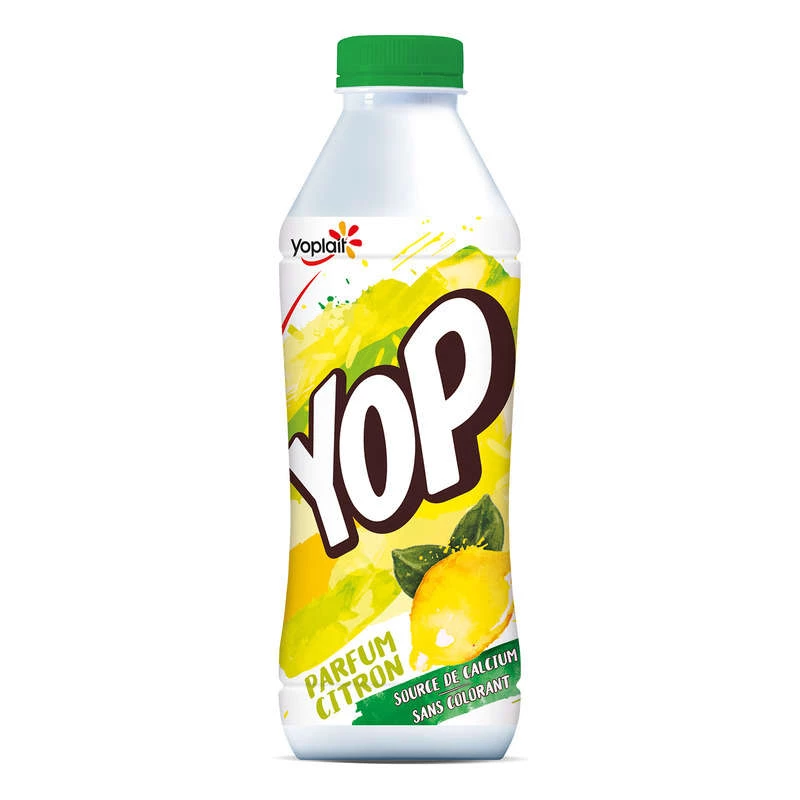 Питьевой йогурт YOP с лимоном - YOPLAIT